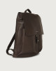 Orciani Chevrette nabuck leather backpack Nubuck Chocolate