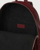 Orciani Laio Micron Leather Backpack Grained leather Red