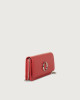 Orciani Liberty leather pochette with RFID Leather Red