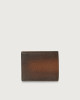 Orciani Micron Deep leather wallet with RFID protection Leather Brown