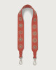 Orciani Soft embroidered leather strap Leather Brick