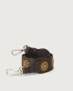 Orciani Soft embroidered leather strap Leather Chocolate