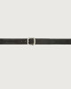 Orciani Hunting Double suede and leather belt 3,5 cm Leather, Suede Grey