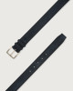 Orciani Amalfi Active suede and fabric belt Canvas, Suede Deep blue+Blue