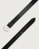 Orciani Bright classic patent leather belt Leather, Patent Black