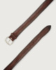 Orciani Bull Soft leather belt Leather Brown