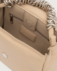 Orciani Sveva Nappa Bold Small padded nappa leather handbag Nappa leather ivory