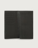 Orciani Micron leather vertical wallet Black