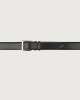 Orciani Calf classic leather belt 3 cm Leather Deep blue