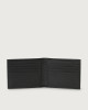 Orciani Micron leather wallet Grained leather Black