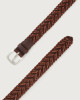 Orciani Coloring leather belt Leather Brown