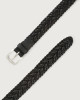 Orciani Coloring leather belt Leather Black