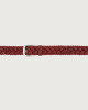 Orciani Coloring leather belt Leather Red