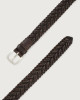 Orciani Coloring leather belt Leather Chocolate