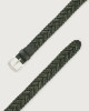 Orciani Coloring leather belt Leather Green