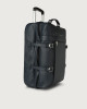 Orciani Micron leather two wheels trolley Grained leather Navy