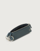 Orciani Micron leather coin pouch Grained leather Blue