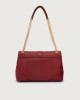 Orciani Alma Nappa Large leather shoulder bag Leather Red