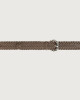 Orciani Sense braided leather belt Leather Brown