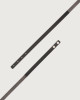 Orciani Nappa Chain leather belt 1,5 cm Nappa leather Black