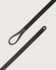 Orciani Nappa Chain leather belt 2,5 cm Nappa leather Black