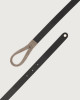 Orciani Nappa Chain leather belt 2,5 cm Nappa leather Silver