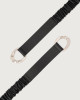 Orciani Nappa A strech leather belt 4 cm Nappa leather black