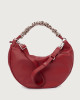 Orciani Dumpling Nappa Large leather shoulder bag with strap Leather Red