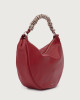 Orciani Dumpling Nappa Large leather shoulder bag with strap Leather Red
