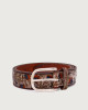 Orciani Soapy Spring suede belt 3,5 cm Leather Unique