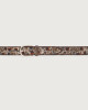 Orciani Soapy Spring suede belt 3,5 cm Leather Unique