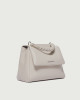 Orciani Sveva Sense Scooby Small leather handbag with strap Leather Off-White