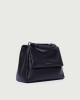 Orciani Sveva Sense Scooby Small leather handbag with strap Leather Black