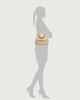 Orciani Sveva Nappa Bold Small padded nappa leather handbag Nappa leather ivory