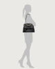 Orciani Sveva Nappa Bold Medium padded leather shoulder bag Nappa leather black