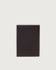 Orciani Micron Passport cover Grained leather Ebony