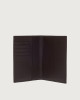 Orciani Micron Passport cover Grained leather Ebony