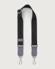 Orciani Soft fabric and leather strap Leather & cotton Lavander