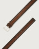 Orciani Buffer leather belt Leather Cognac