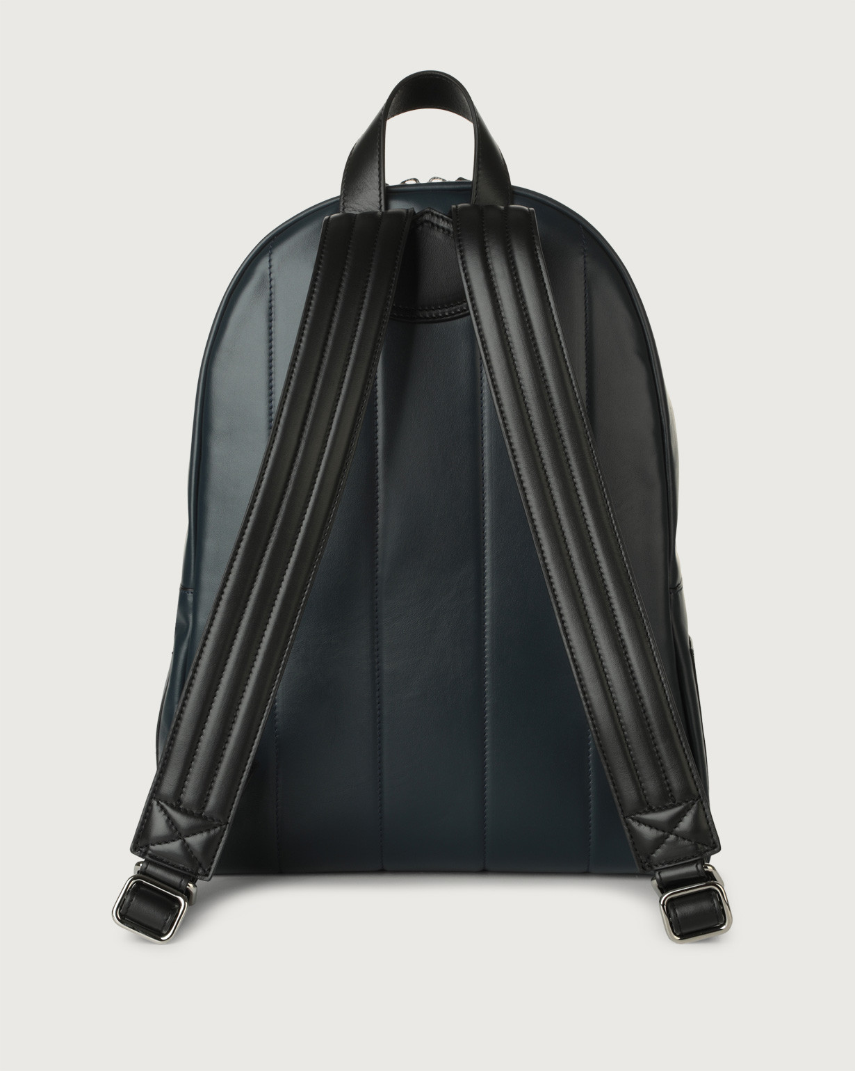 ORCIANI Liberty Duo leather backpack color Blue