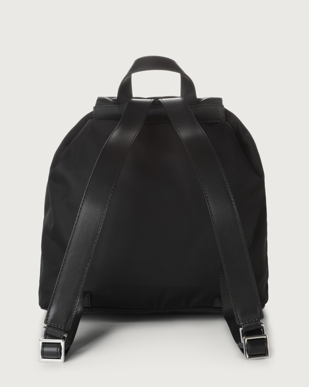 Charlotte Ecoline regenerated nylon and leather backpack