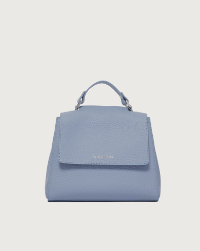 Sveva Soft Small leather handbag with shoulder strap