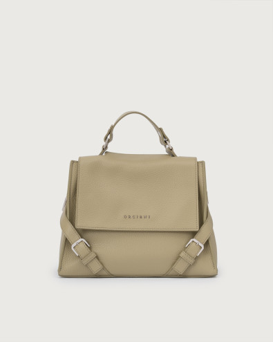 Sveva Sense Small leather handbag with strap