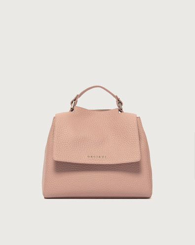 Sveva Soft Small leather handbag with shoulder strap
