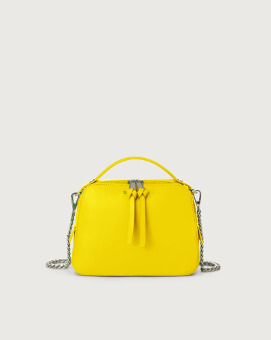 Chéri Vanity leather hand mini bag with shoulder strap