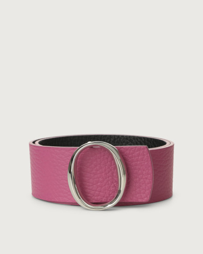 Soft Double high-waist leather belt