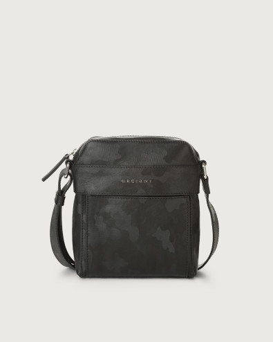 Skyline leather mini messenger bag