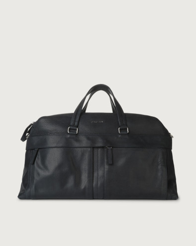 Chevrette nubuck leather Holdall with strap
