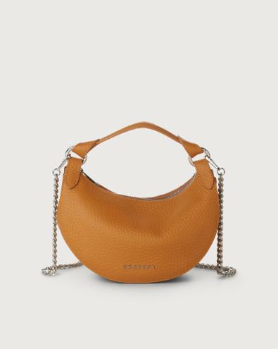 Dumpling Soft leather mini bag with strap