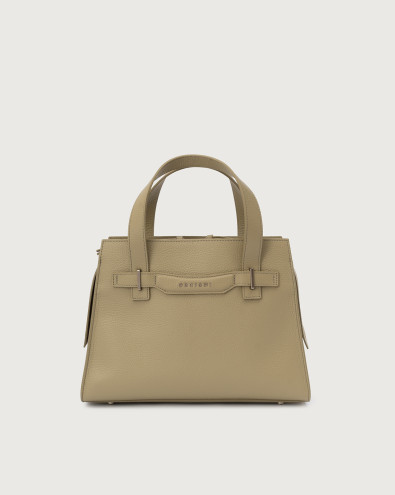 POSH Sense Medium leather handbag with strap